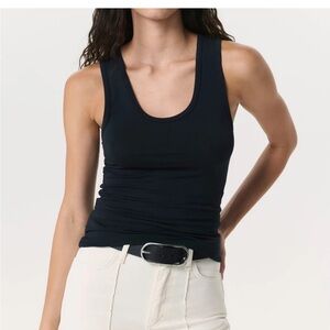 Rag & Bone Rounded Rebound Leather Belt